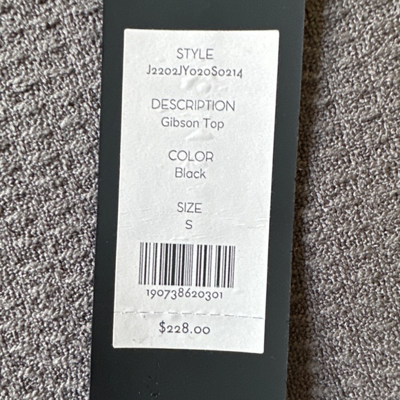 Veronica Beard Gibson Puff Sleeve Top NWT Black Size S - Picture 2 of 2